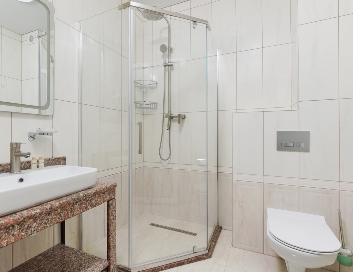 Делюкс 2-м с 3-мя с доп.местами Бетон 1 этаж - Курортный отель «Славянка»